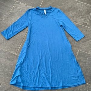 Zenana Premium 3/4 sleeve medium New Casual dress